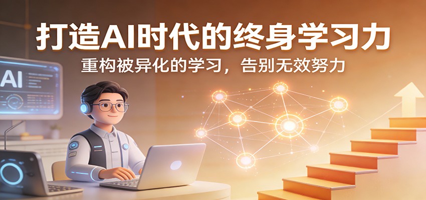 打造AI时代的终身学习力：重构被异化的学习，告别无效努力-星鸦资源