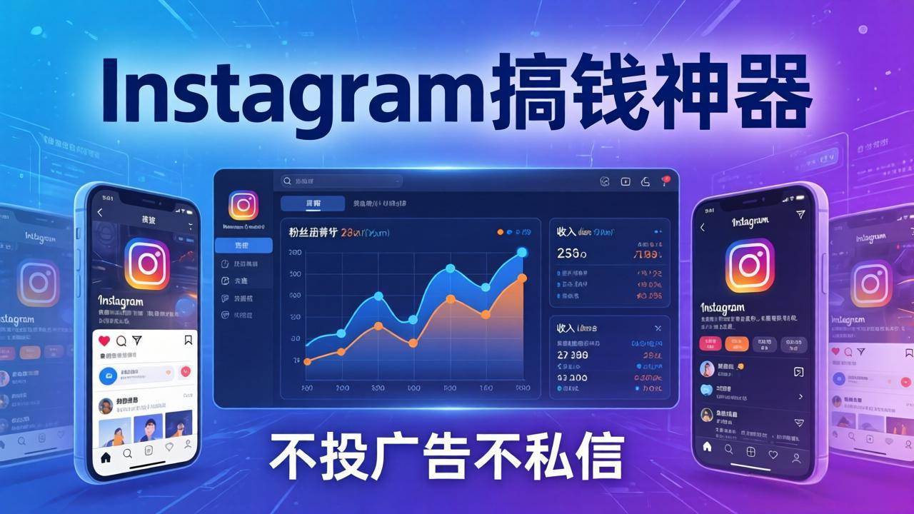 （17731期）Instagram搞钱神器：月涨6万粉+月入5万刀，不投广告不私信，靠算法+低价产品-星鸦资源