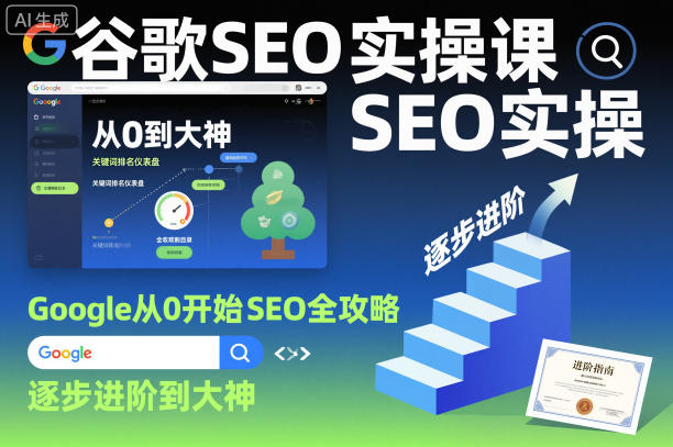 谷歌SEO实操课，Google从0开始SEO全攻略，逐步进阶到大神（更新26年）-星鸦资源