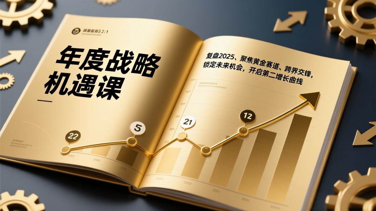 图片[1]-（17077期）年度战略机遇课，复盘2025、聚焦黄金赛道、跨界交锋，锁定未来机会，开启第二增长曲线-星鸦资源