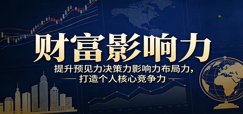 财富影响力提升，构建顶层布局思维，实现人生与事业双向升级-星鸦资源