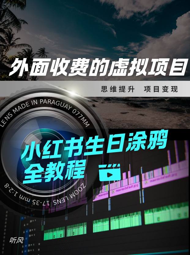 外面收费的小众虚拟项目，小红薯生日涂鸦，每日50-2张-星鸦资源