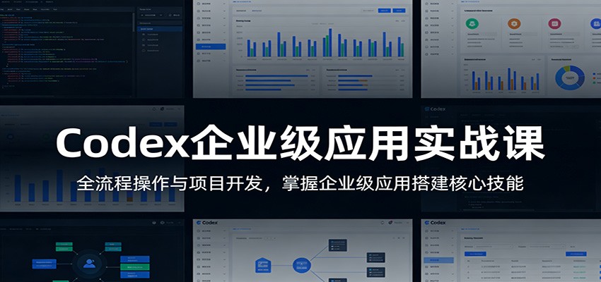 Codex企业级应用实战课:全流程操作与项目开发,掌握企业级应用搭建核心技能-星鸦资源