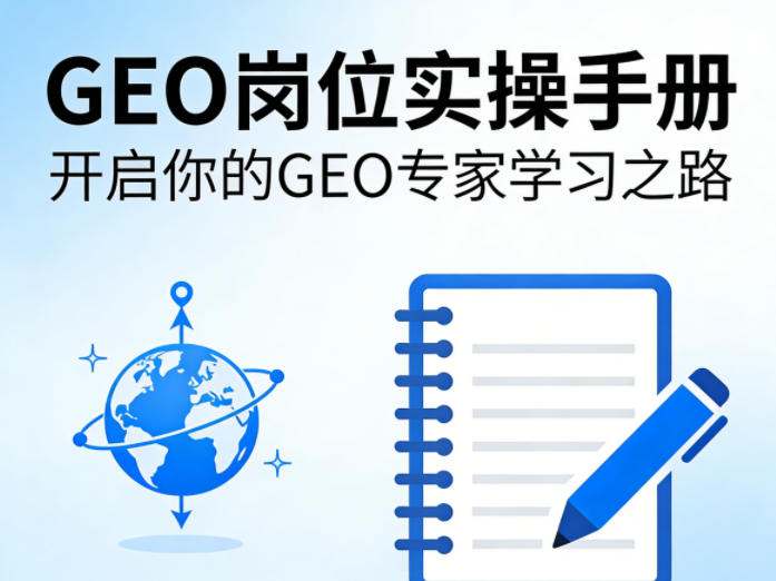 GEO岗位实操手册,开启你的GE0专家学习之路-星鸦资源